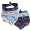 Dog bandana Reversible I Hate Fireworks Dog Bandana - Life for Pawz - Reversible Dog Bandana