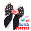 Sailor Bow Black Ghost Boo Bow by Life for Pawz – Handmade for pets