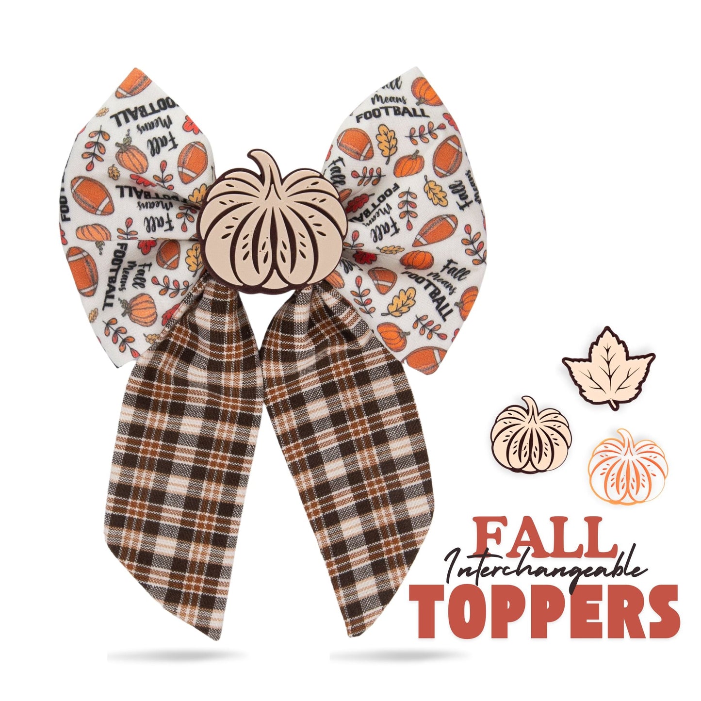 Sailor Bow Fall Football Text Sailor Bow by Life for Pawz – Handmade for pets