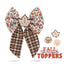 Sailor Bow Fall Football Text Sailor Bow by Life for Pawz – Handmade for pets