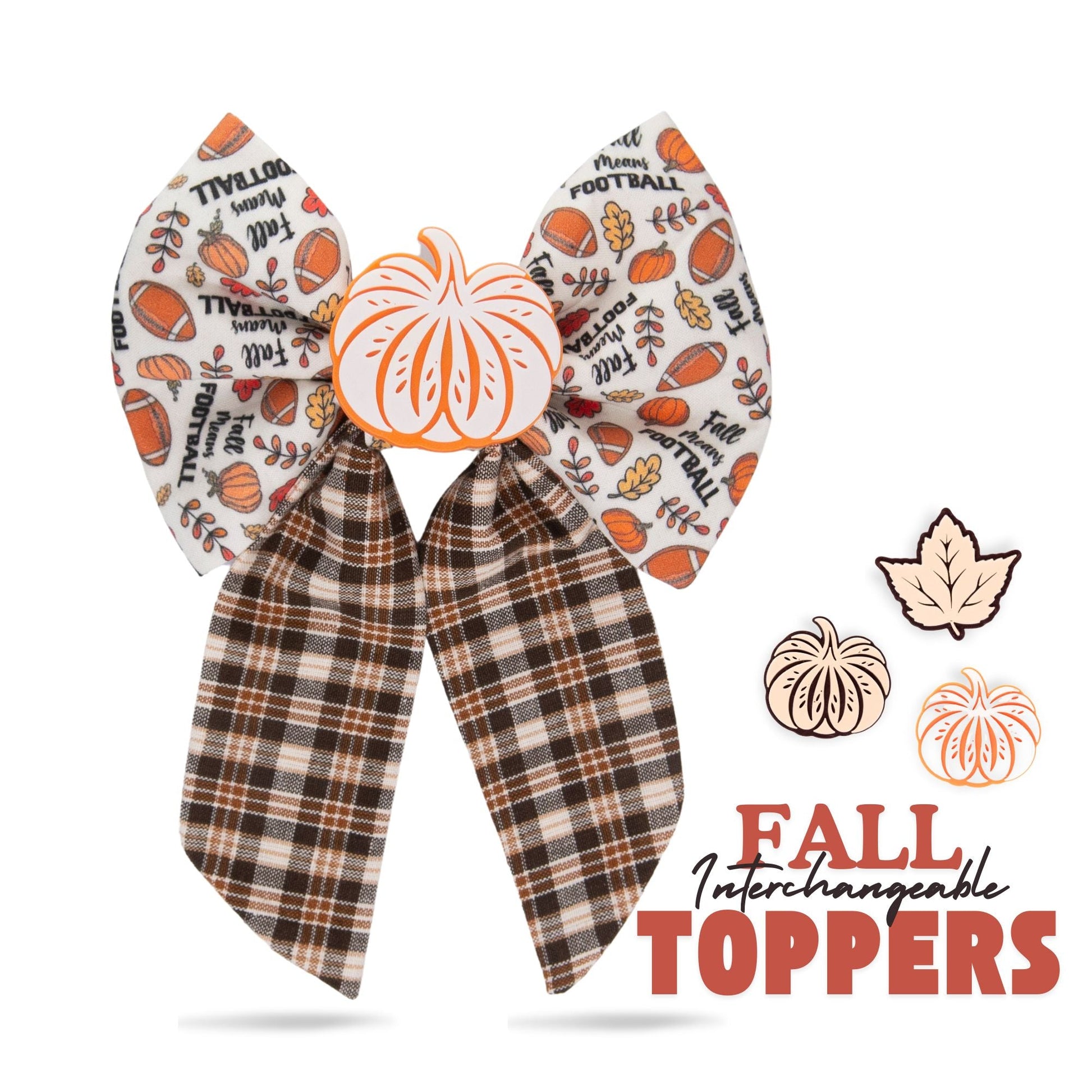 Sailor Bow Fall Football Text Sailor Bow by Life for Pawz – Handmade for pets