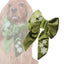 Sailor Bow Festive Dog Bow - Green Velvet by Life for Pawz – Handmade for pets