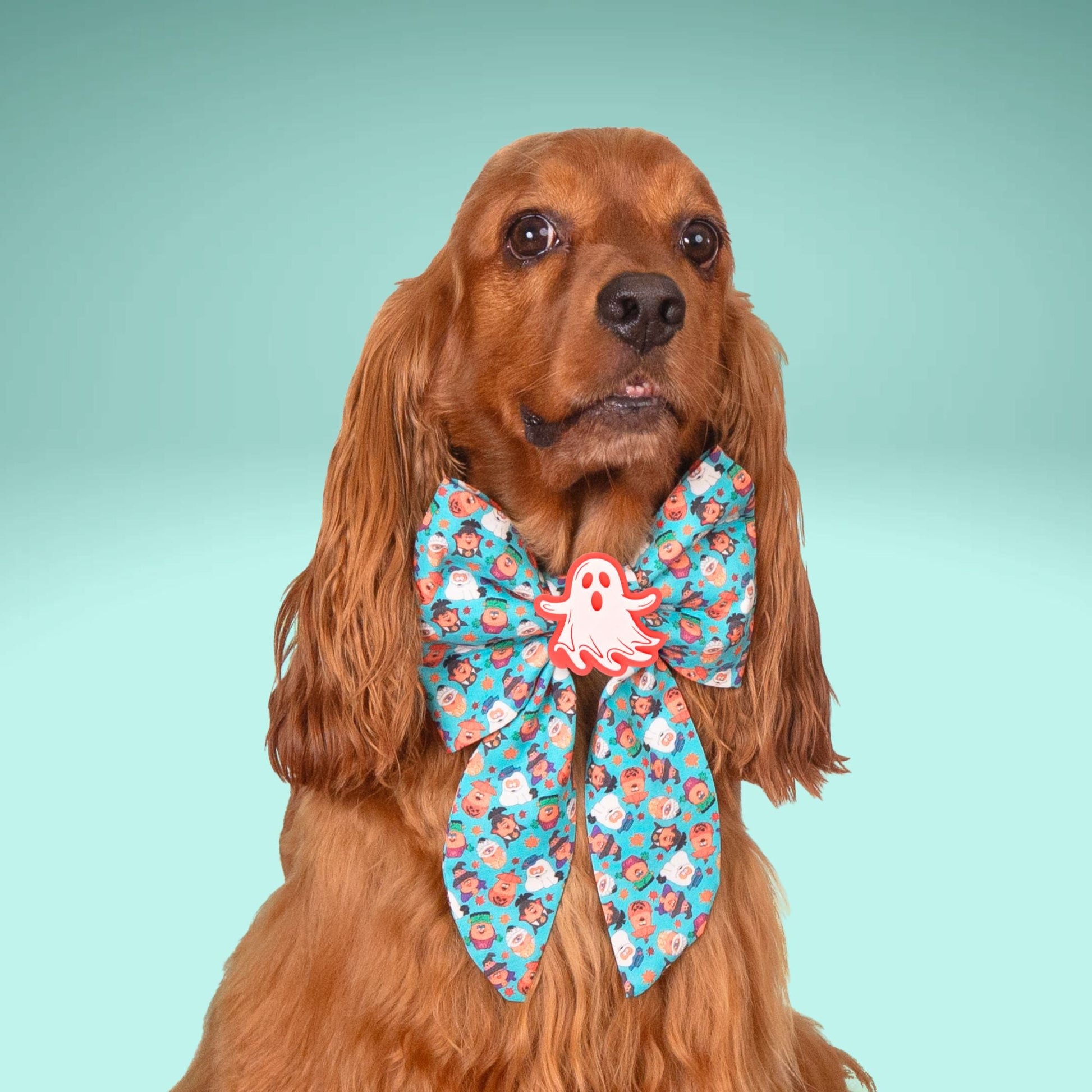 Sailor Bow Halloween Faces Sailor Bow by Life for Pawz – Handmade for pets