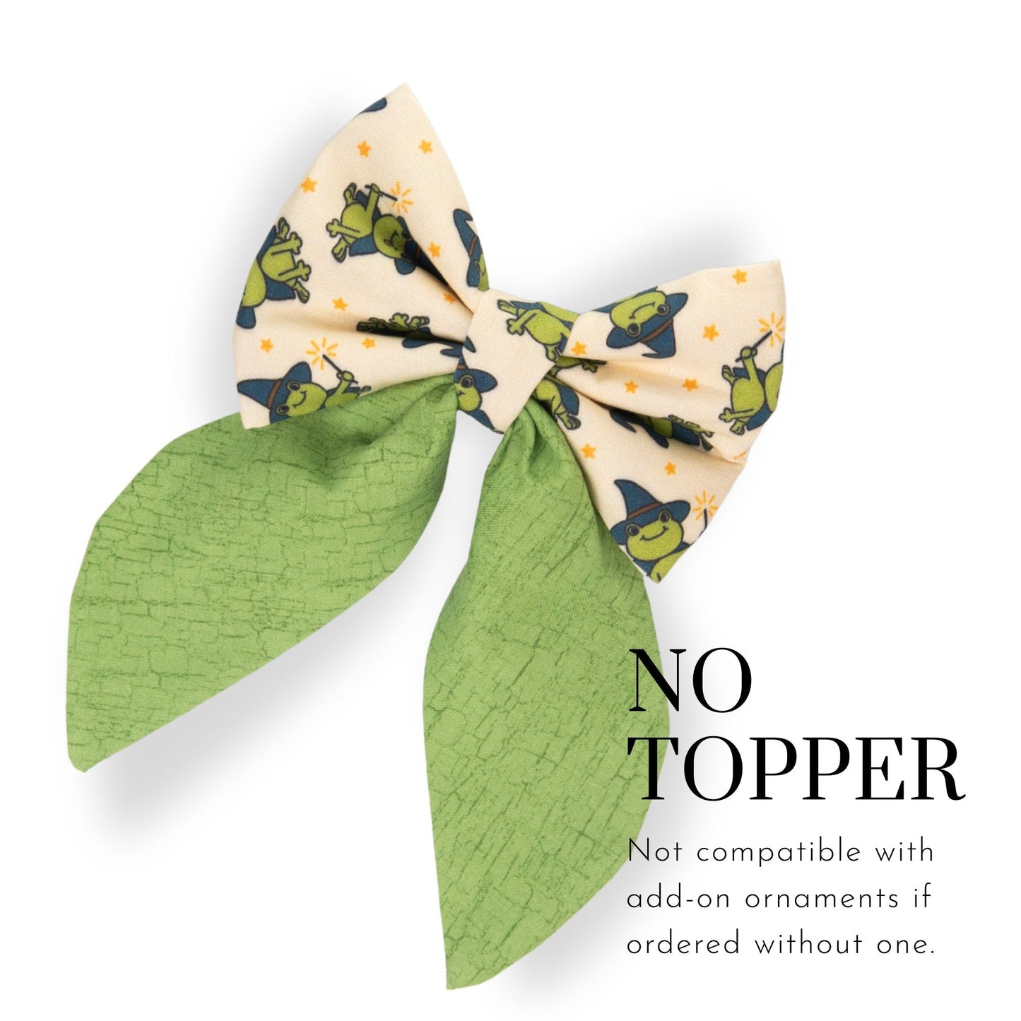 Sailor Bow Halloween Frog Sailor Bow with Initial by Life for Pawz – Handmade for pets