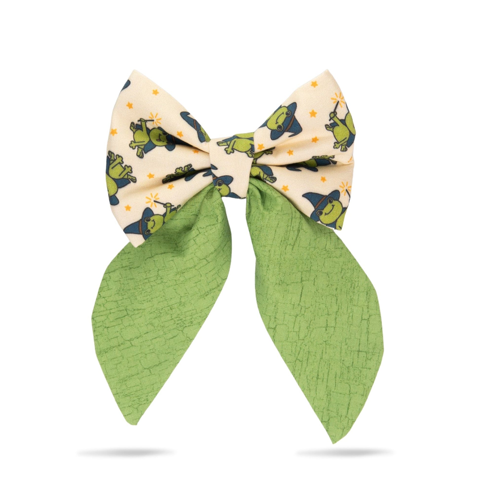 Sailor Bow Halloween Frog Sailor Bow with Initial by Life for Pawz – Handmade for pets