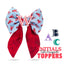 Sailor Bow Lobster Sailor Bow with Initial by Life for Pawz – Handmade for pets