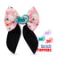 Sailor Bow Pink Ghost Boo Bow by Life for Pawz – Handmade for pets