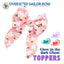 Sailor Bow Pink Ghost Boo Bow by Life for Pawz – Handmade for pets