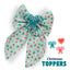 Sailor Bow Santa & Reindeer Sailor Bow by Life for Pawz – Handmade for pets