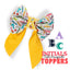 Sailor Bow School Sailor Bow with Initial by Life for Pawz – Handmade for pets