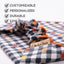 Scrunchie Bandanas Autumn Gingham by Life for Pawz – Handmade for pets