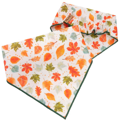 Scrunchie Bandanas Autumn Leaves by Life for Pawz – Handmade for pets