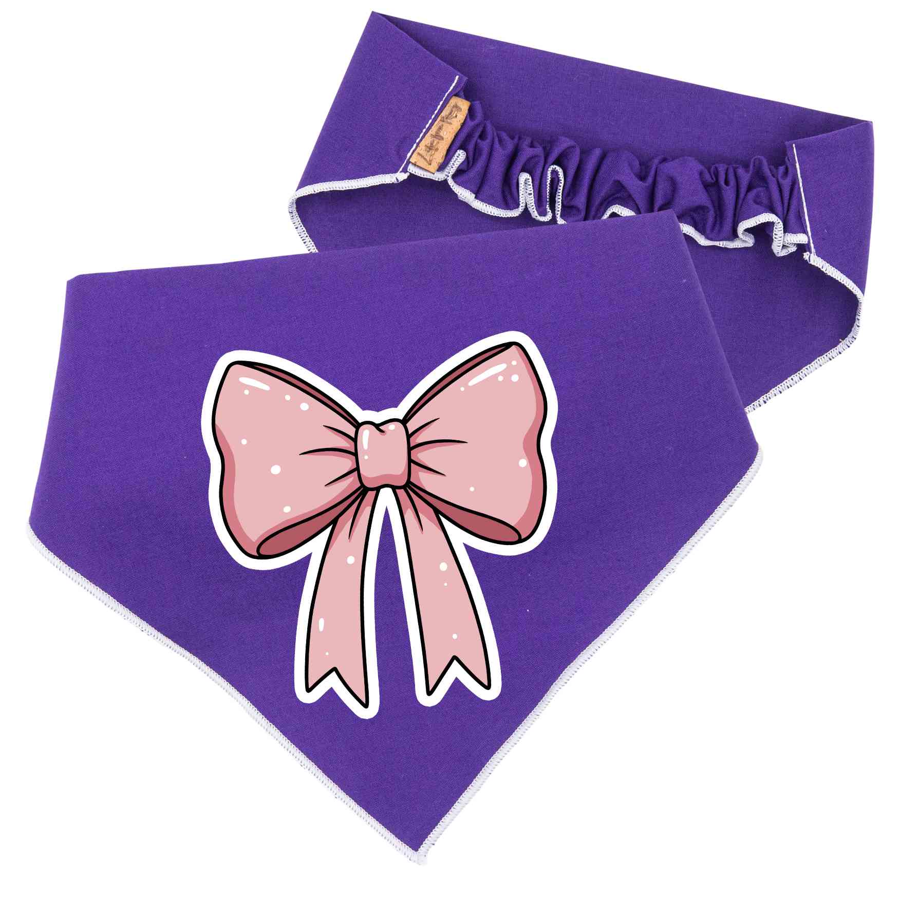 Scrunchie Bandanas Bow Scrunchie Bandana by Life for Pawz – Handmade for pets