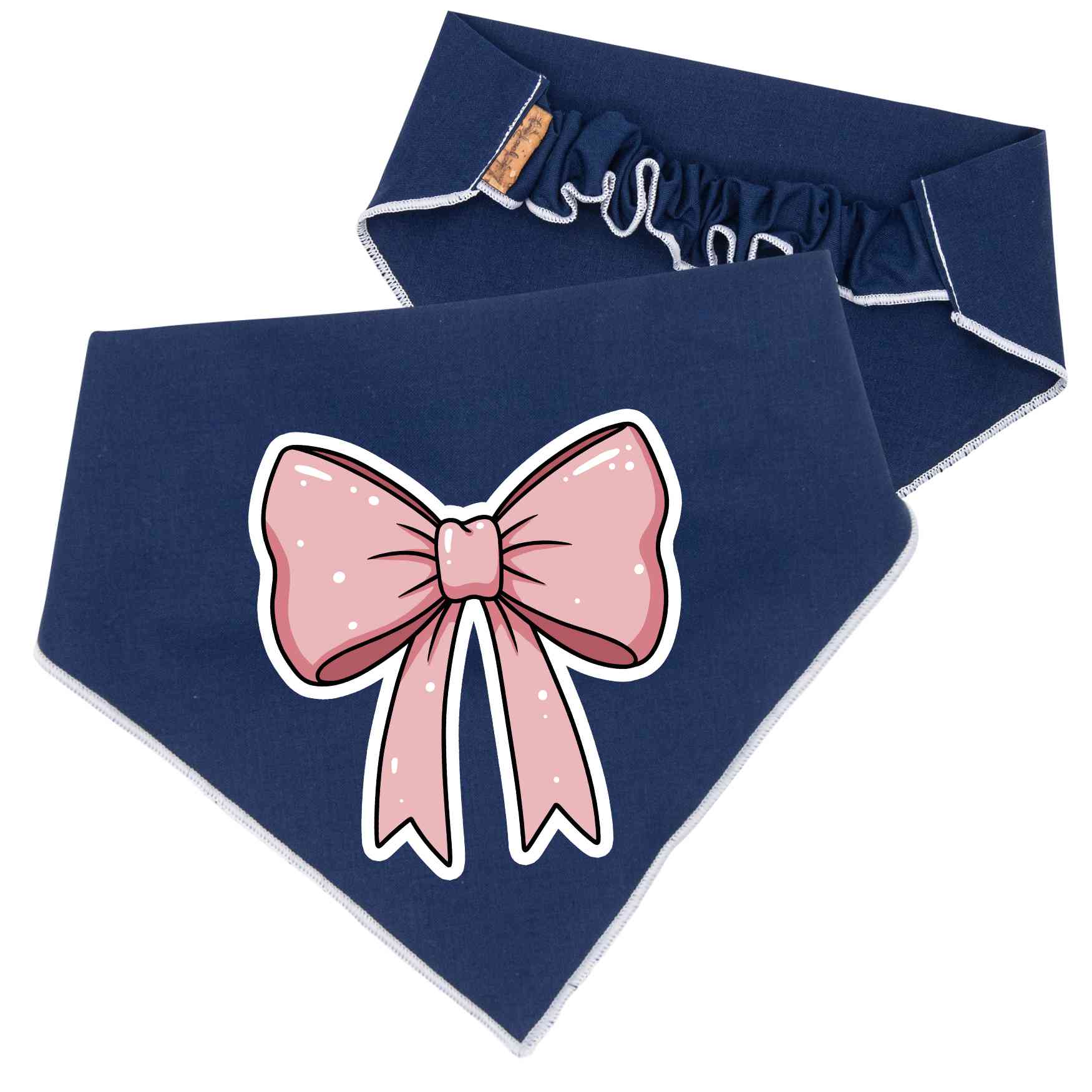 Scrunchie Bandanas Bow Scrunchie Bandana by Life for Pawz – Handmade for pets