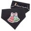 Scrunchie Bandanas Christmas Bells Scrunchie Dog Bandana by Life for Pawz – Handmade for pets