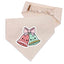 Scrunchie Bandanas Christmas Bells Scrunchie Dog Bandana by Life for Pawz – Handmade for pets