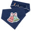 Scrunchie Bandanas Christmas Bells Scrunchie Dog Bandana by Life for Pawz – Handmade for pets
