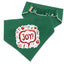 Scrunchie Bandanas Christmas JOY Scrunchie Bandana by Life for Pawz – Handmade for pets