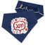 Scrunchie Bandanas Christmas JOY Scrunchie Bandana by Life for Pawz – Handmade for pets