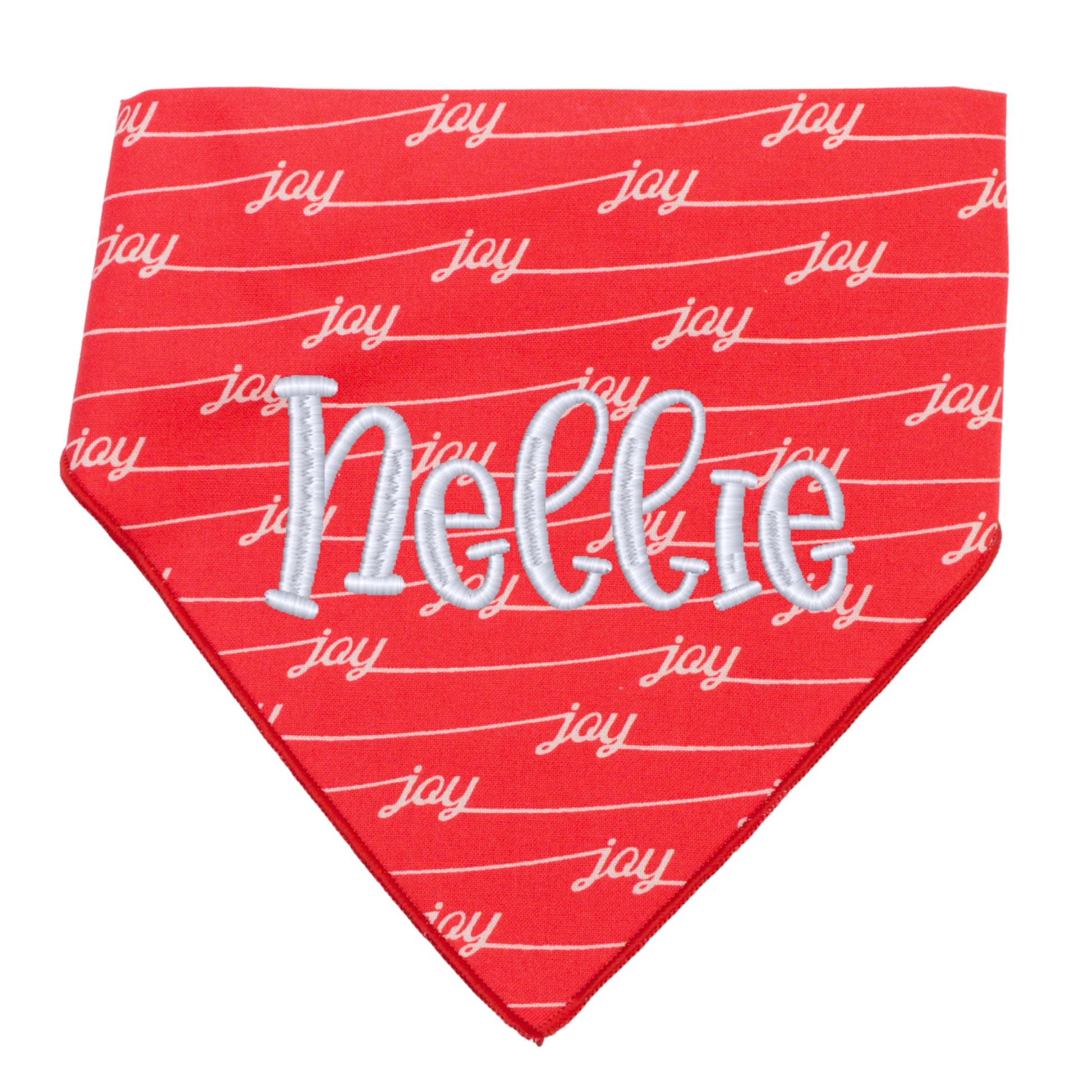 Scrunchie Bandanas Christmas Joy Scrunchie Bandana by Life for Pawz – Handmade for pets