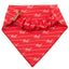 Scrunchie Bandanas Christmas Joy Scrunchie Bandana by Life for Pawz – Handmade for pets