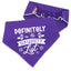 Scrunchie Bandanas Christmas Naughty List Scrunchie Bandana by Life for Pawz – Handmade for pets