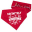 Scrunchie Bandanas Christmas Naughty List Scrunchie Bandana by Life for Pawz – Handmade for pets