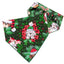 Scrunchie Bandanas Christmas Wreath Scrunchie Bandana by Life for Pawz – Handmade for pets