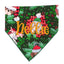 Scrunchie Bandanas Christmas Wreath Scrunchie Bandana by Life for Pawz – Handmade for pets