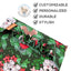 Scrunchie Bandanas Christmas Wreath Scrunchie Bandana by Life for Pawz – Handmade for pets