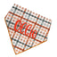Scrunchie Bandanas Fall Plaid by Life for Pawz – Handmade for pets