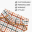 Scrunchie Bandanas Fall Plaid by Life for Pawz – Handmade for pets