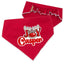 Scrunchie Bandanas Reindeer Joy Scrunchie Dog Bandana by Life for Pawz – Handmade for pets