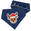 Scrunchie Bandanas Reindeer Scrunchie Christmas Dog Bandana by Life for Pawz – Handmade for pets