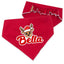 Scrunchie Bandanas Reindeer Scrunchie Christmas Dog Bandana by Life for Pawz – Handmade for pets