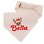 Scrunchie Bandanas Reindeer Scrunchie Christmas Dog Bandana by Life for Pawz – Handmade for pets