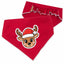Scrunchie Bandanas Reindeer Scrunchie Christmas Dog Bandana by Life for Pawz – Handmade for pets