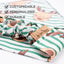 Scrunchie Bandanas Reindeer Stripes by Life for Pawz – Handmade for pets