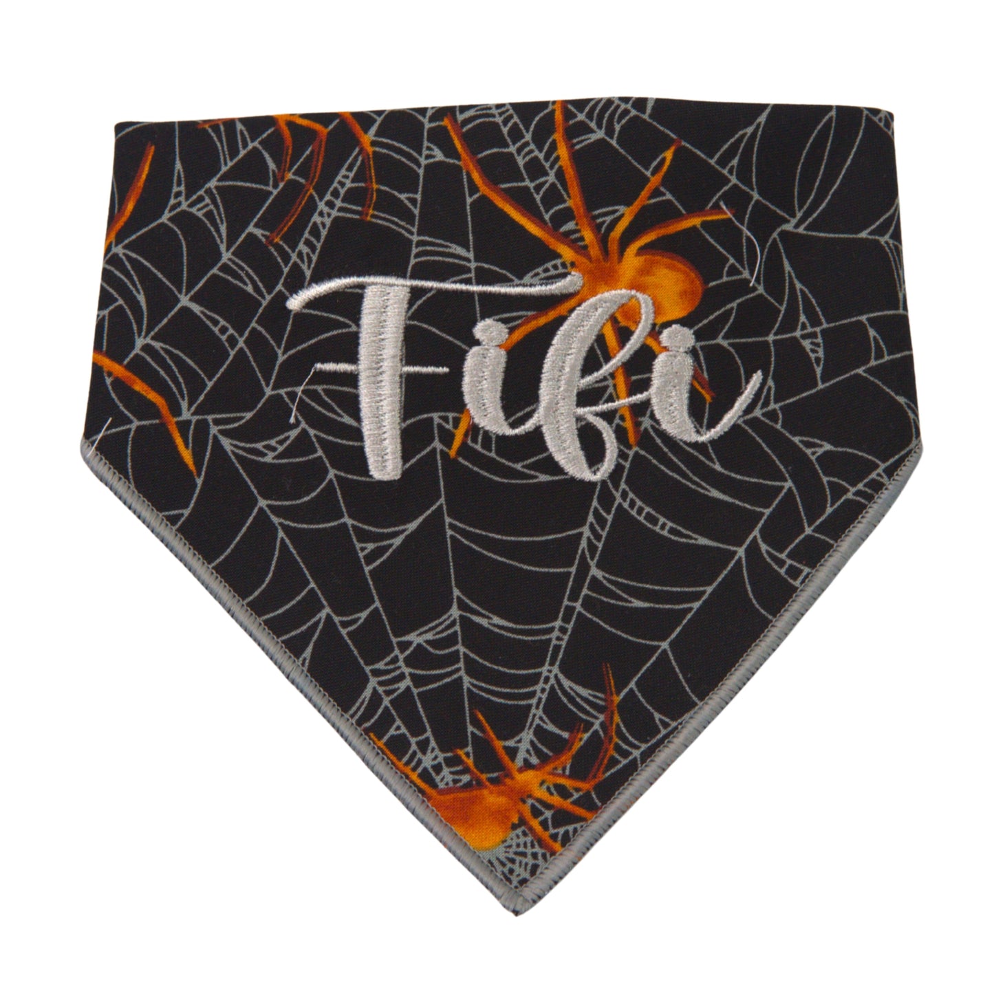 Scrunchie Bandanas Spider Web Scrunchie Bandana by Life for Pawz – Handmade for pets