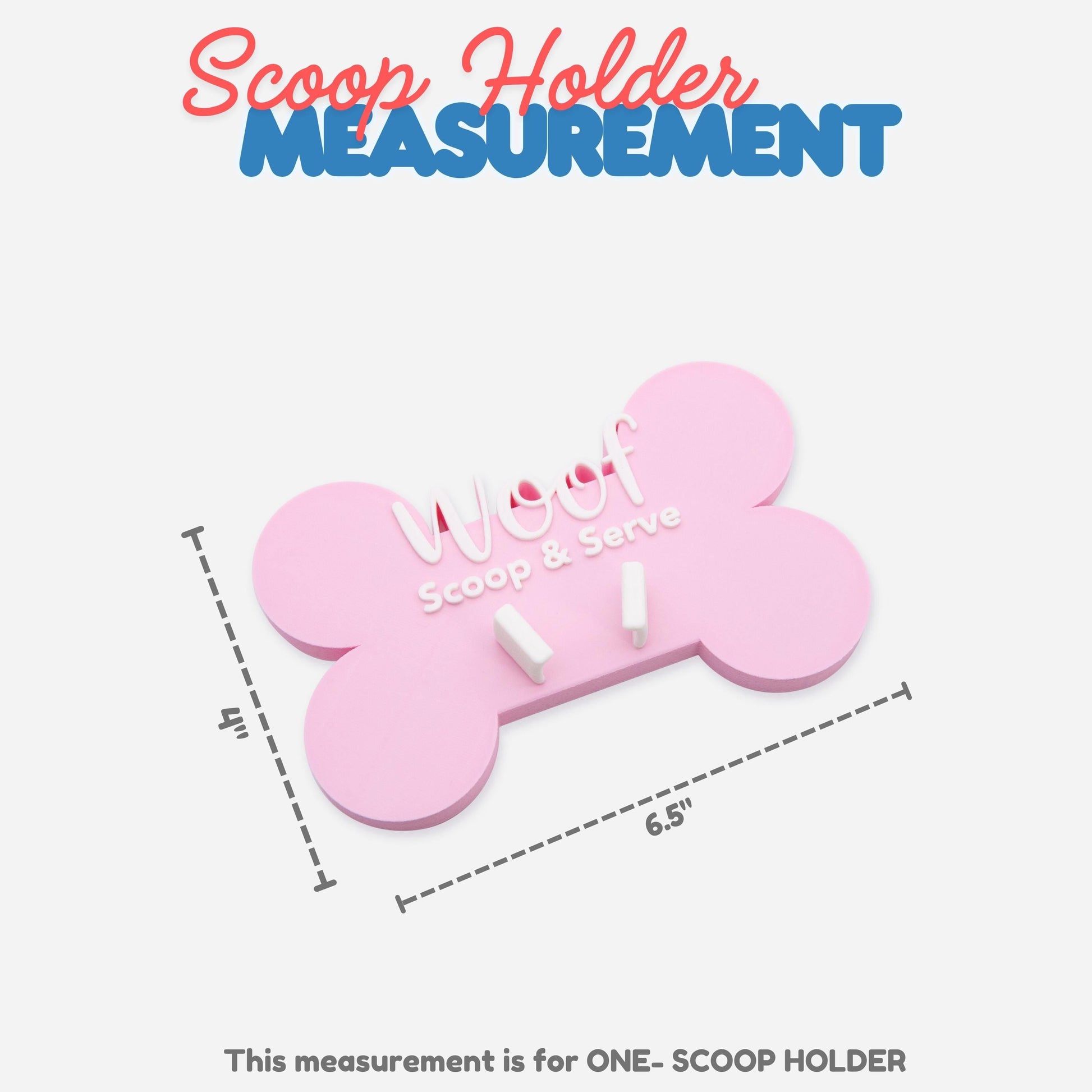 TEMPORARY Custom Dog Food Scoop Holder - Personalized Kibble Measurer - Pet Meal Feeder, Gift for Dog Moms & Owners by Life for Pawz – Handmade for pets