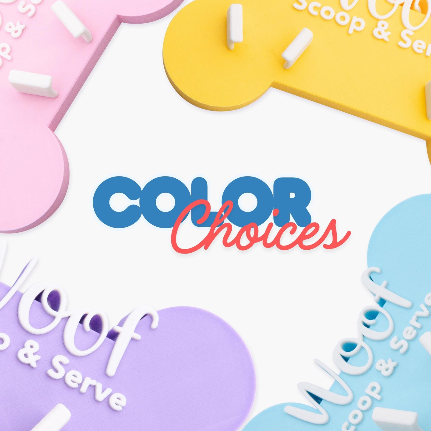 TEMPORARY Custom Dog Food Scoop Holder - Personalized Kibble Measurer - Pet Meal Feeder, Gift for Dog Moms & Owners by Life for Pawz – Handmade for pets