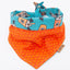 Tie and Snap Bats and Pumpkin by Life for Pawz – Handmade for pets