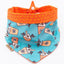 Tie and Snap Bats and Pumpkin by Life for Pawz – Handmade for pets