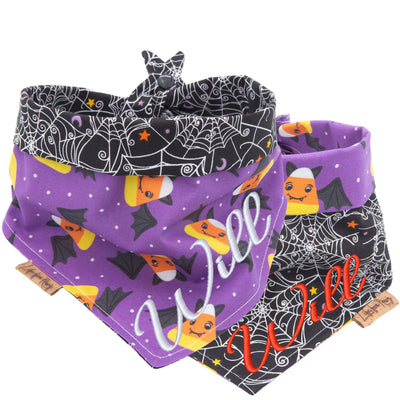 Tie and Snap Bats Spider Web by Life for Pawz – Handmade for pets