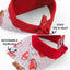 Tie and Snap Christmas Cocoa Tie & Snap Bandana by Life for Pawz – Handmade for pets
