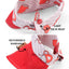 Tie and Snap Christmas Cocoa Tie & Snap Bandana by Life for Pawz – Handmade for pets