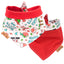 Tie and Snap Christmas Elf Tie & Snap Bandana by Life for Pawz – Handmade for pets