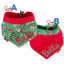 Tie and Snap Christmas Latte Bandana by Life for Pawz – Handmade for pets