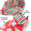 Tie and Snap Christmas Sheep & Stripes Tie & Snap Bandana by Life for Pawz – Handmade for pets