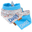 Tie and Snap Christmas Snow Globe Tie & Snap Bandana by Life for Pawz – Handmade for pets